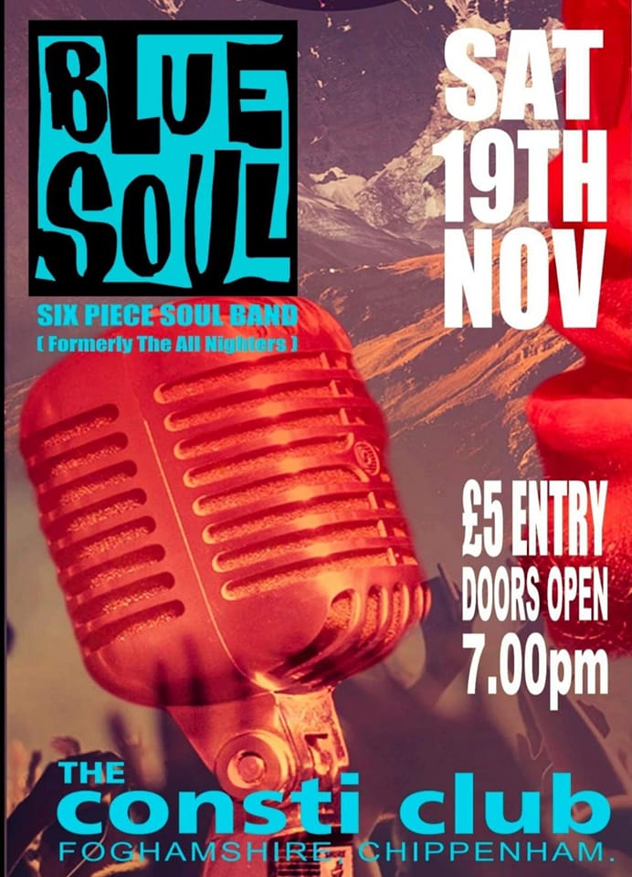 Blue Soul Band at the Consti Club