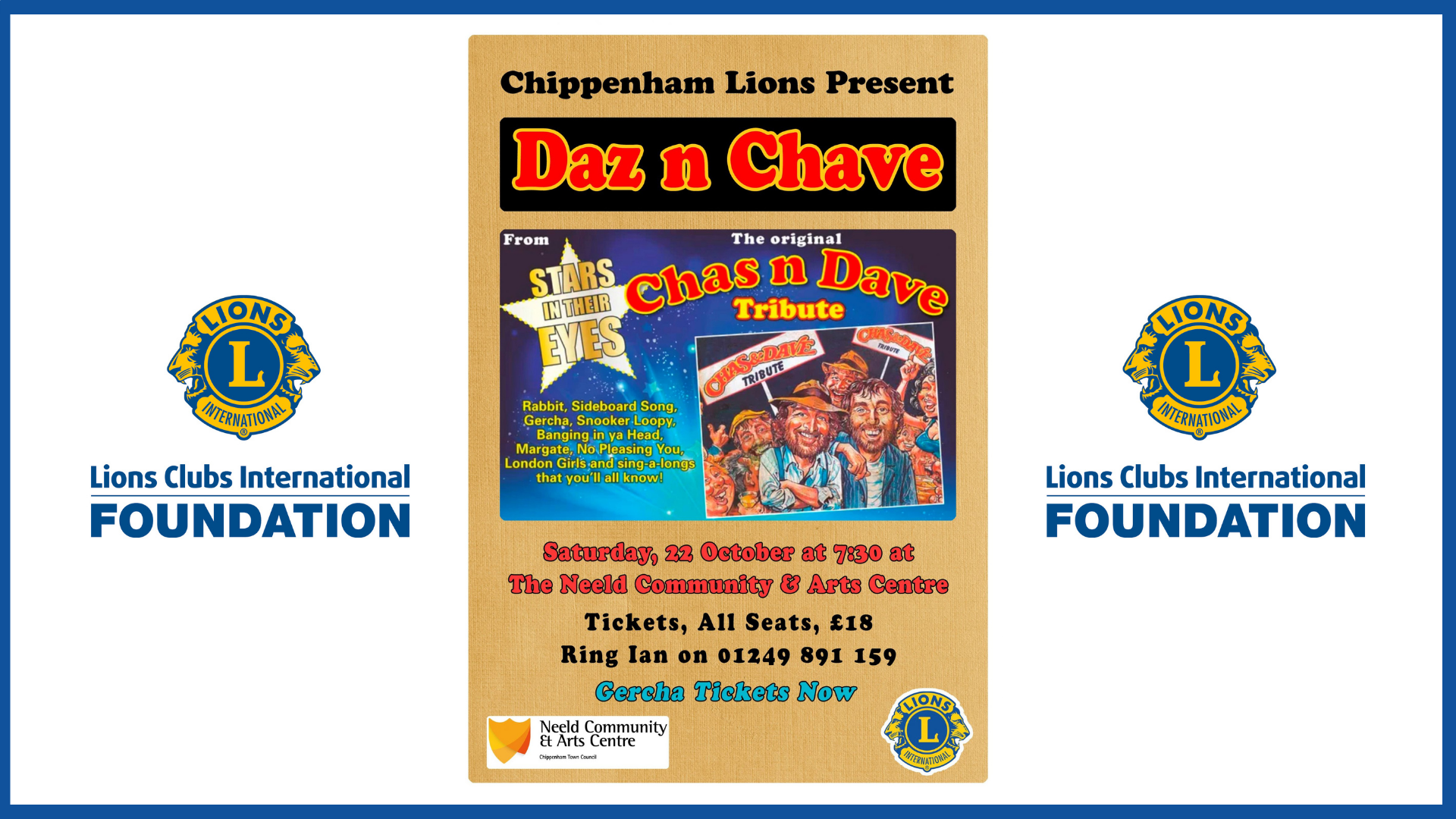 Chippenham Lions present Daz n Chaz