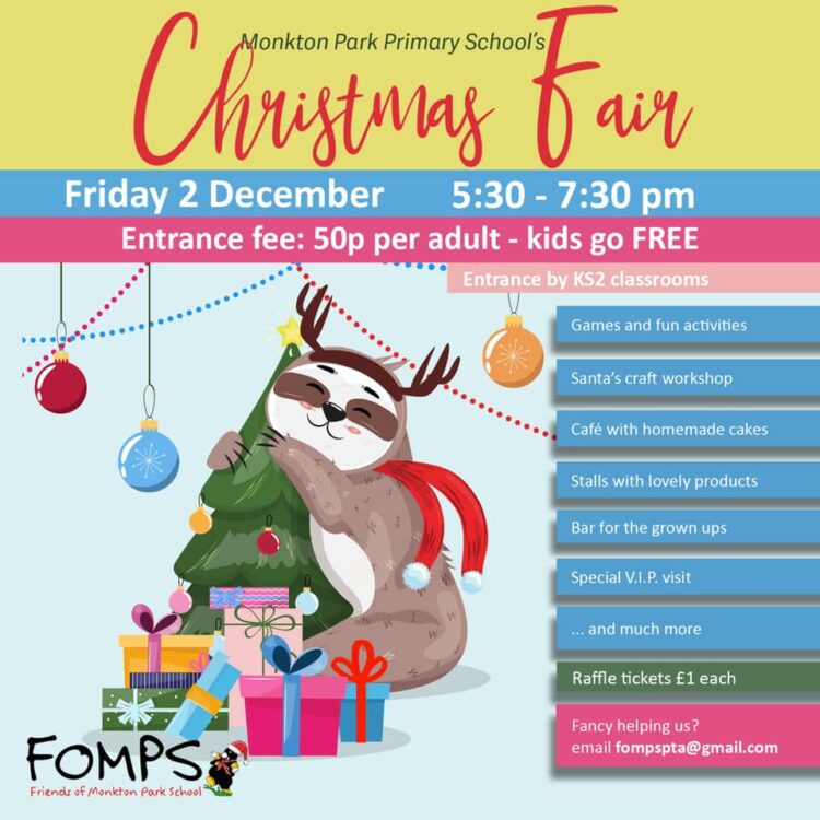 When is the peelbrow school christmas fair