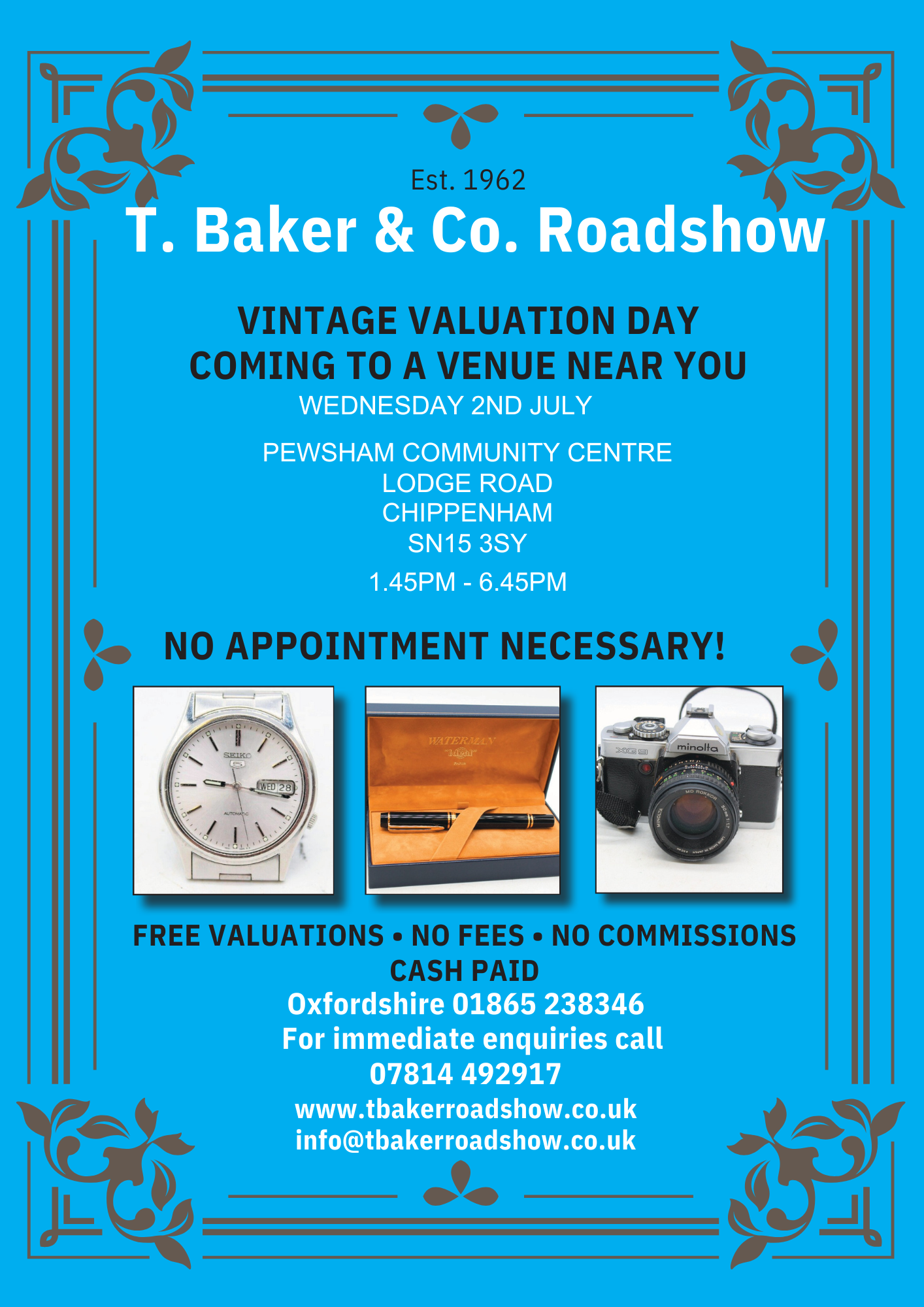 T. Baker & Co. Roadshow: Vintage Valuation Day