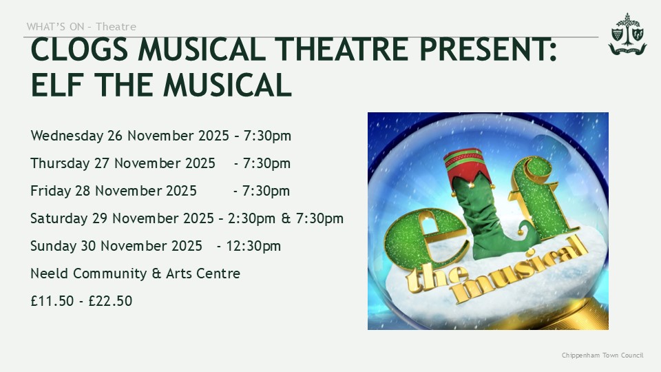 Clogs Musical Theatre presents Elf The Musical