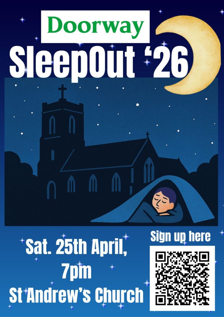 Doorwat Sleepout poster