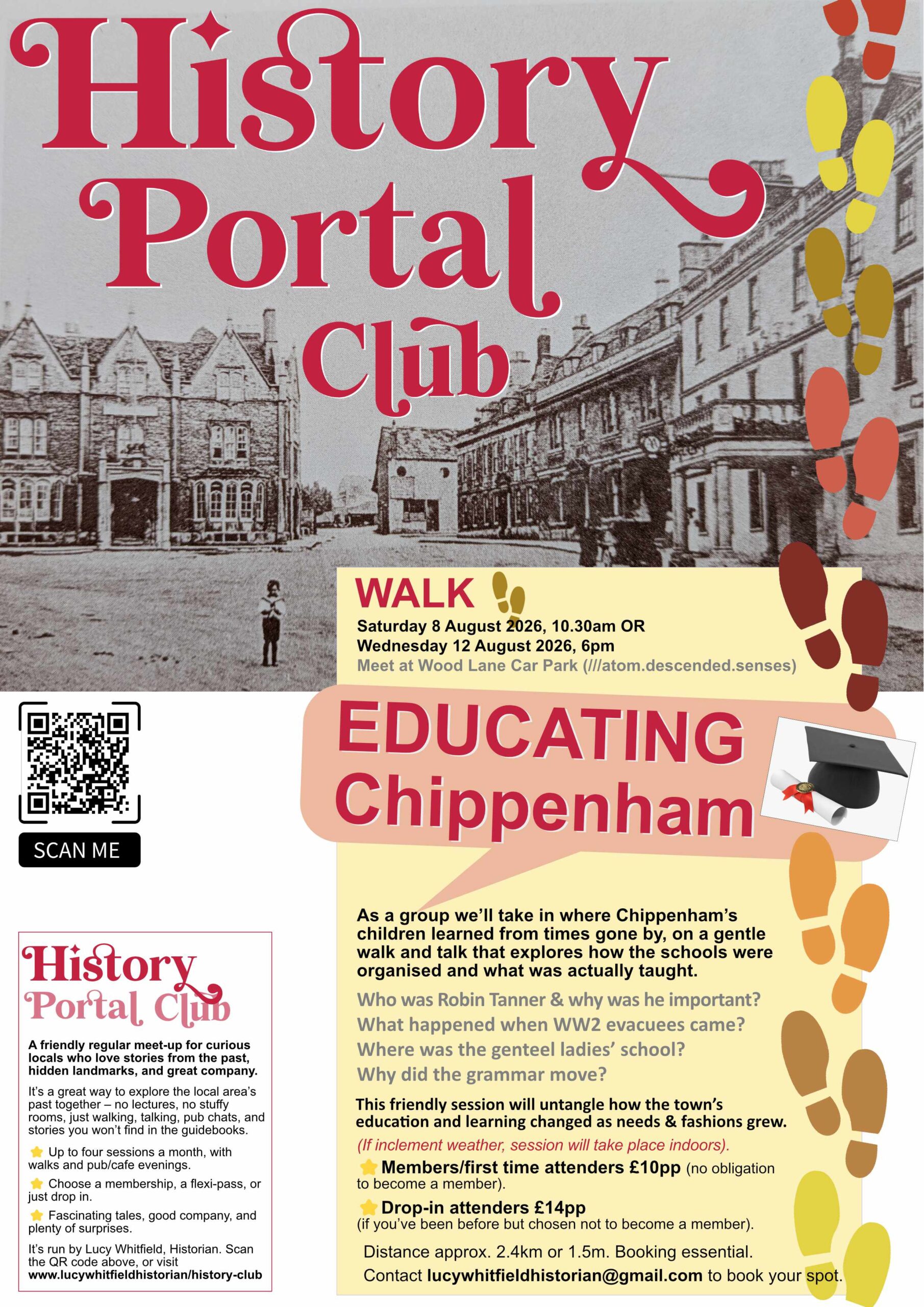 History portal club poster